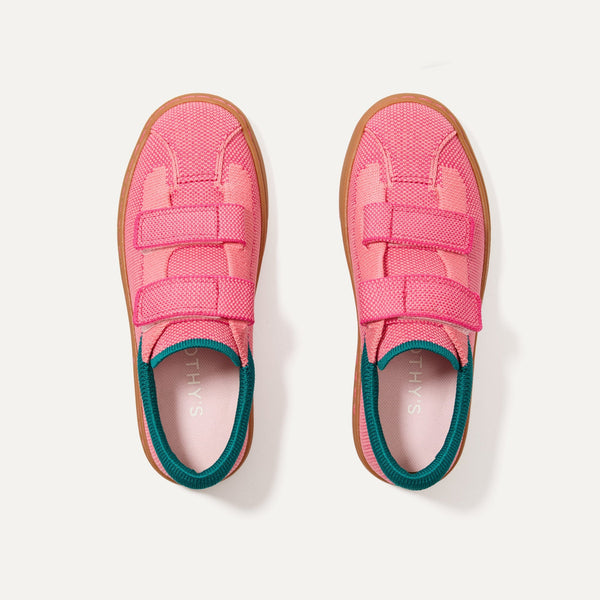 The Kids Strap Sneaker - Watermelon